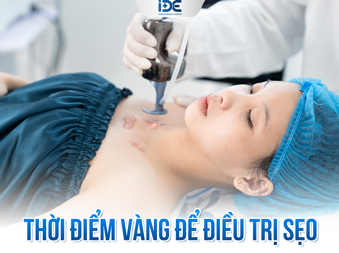 Thời điểm vàng điều trị sẹo là khi nào?